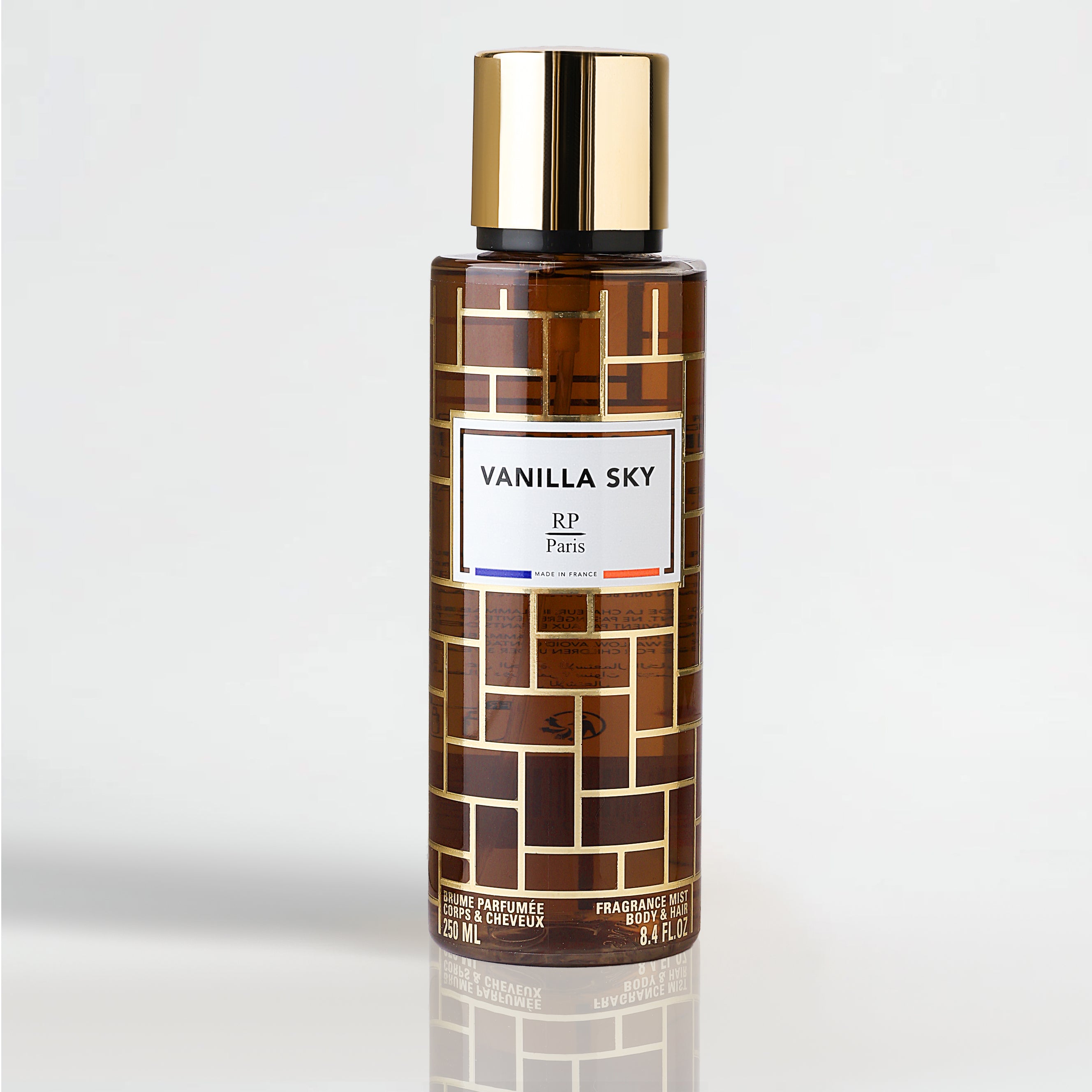 Vanilla Sky RP perfume bottle on a light gray background