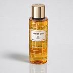 Perfume bottle labeled 'Sweet Oud' by RP Paris on a light gray background