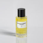 Perfume bottle labeled 'Joyaux d'Orient Intense' by RP Paris on a light gray background