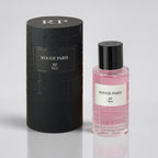 Rouge Paris perfume bottle and packaging on a light gray background